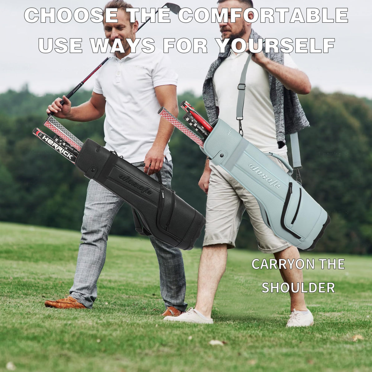 Wosofe perfect gift for golf enthusiasts who travel light.