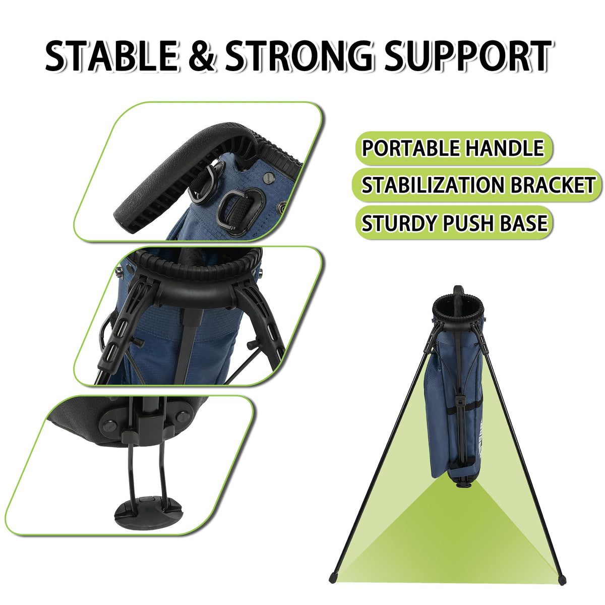 Wosofe adjustable shoulder straps provide breathable comfort on long walks