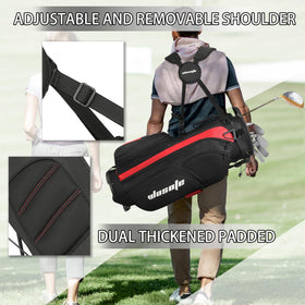 Wosofe umbrella holder keeps an umbrella ready during sudden showers