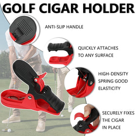 Wosofe golf cart clips compact size for easy carrying.