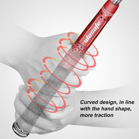Wosofe midsize grip for a secure feel with 0.6-inch inner diameter.