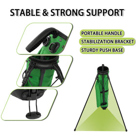 Wosofe stand bag adjustable strap offers comfortable carry