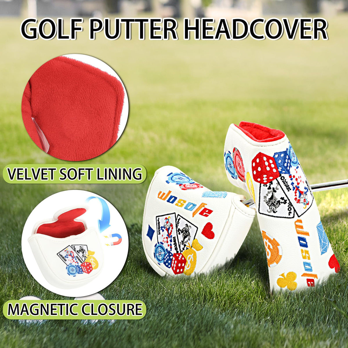 Wosofe stand bag features a stable auto-pop stand base on varied surfaces.