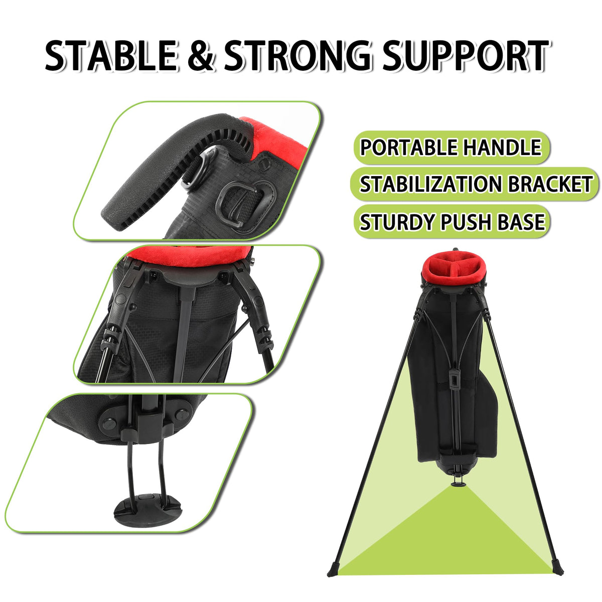 Wosofe ergonomic shoulder straps reduce pressure during walks.