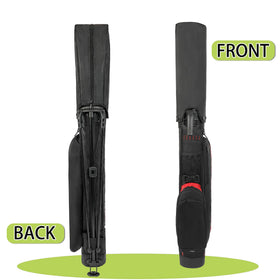 Wosofe premium PU putter cover protects clubs when parked.