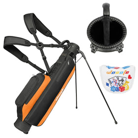 Wosofe golf stand bag ultra-light design for easy carrying on the course.