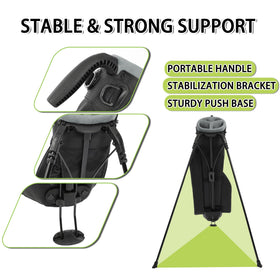Wosofe ergonomic straps reduce pressure for comfortable walks during rounds