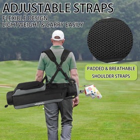 Wosofe tee strap keeps tees accessible during practice and rounds
