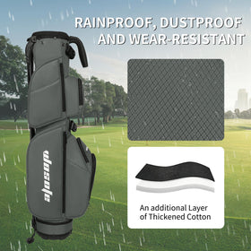 Wosofe rain cover included for on-course protection