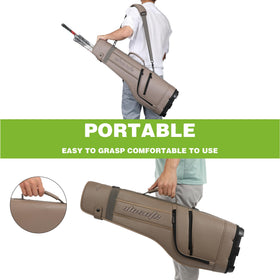 Wosofe lightweight design moves easily in a car trunk and travel bag.