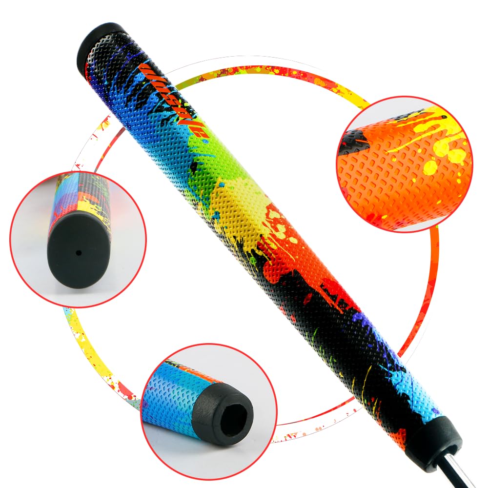 Wosofe high-feedback rubber boosts precise ball contact cues.