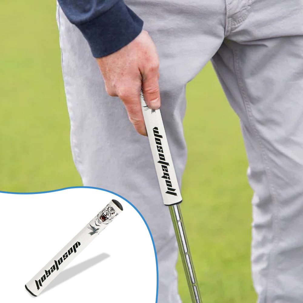 Wosofe putter grip lightweight core reduces hand fatigue.