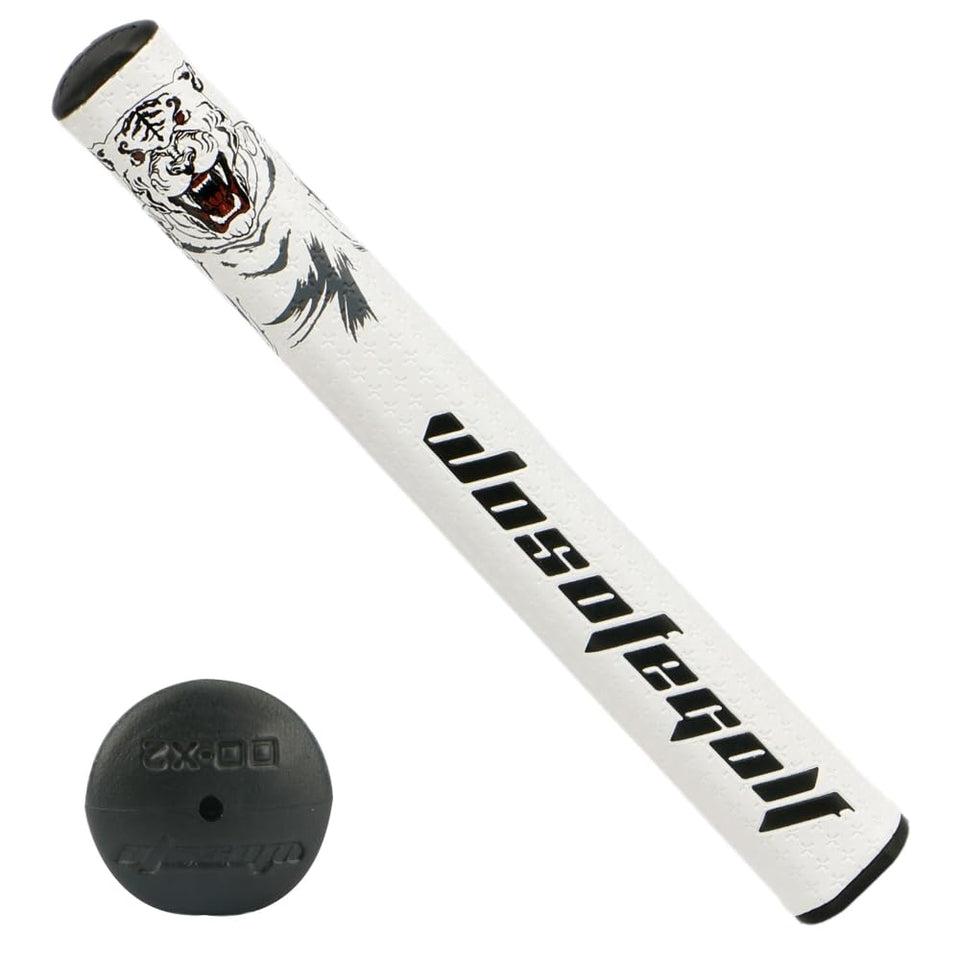 Wosofe putter grip style A offers soft-tacky texture for confident stroke.