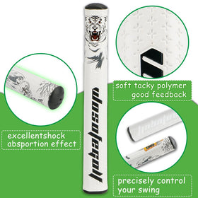Wosofe putter grip style C enhances control with a lightweight feel.