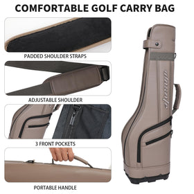 Wosofe bag features an adjustable shoulder strap for comfortable carrying.