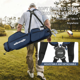 Compact Sunday bag ideal for par 3 and driving range.