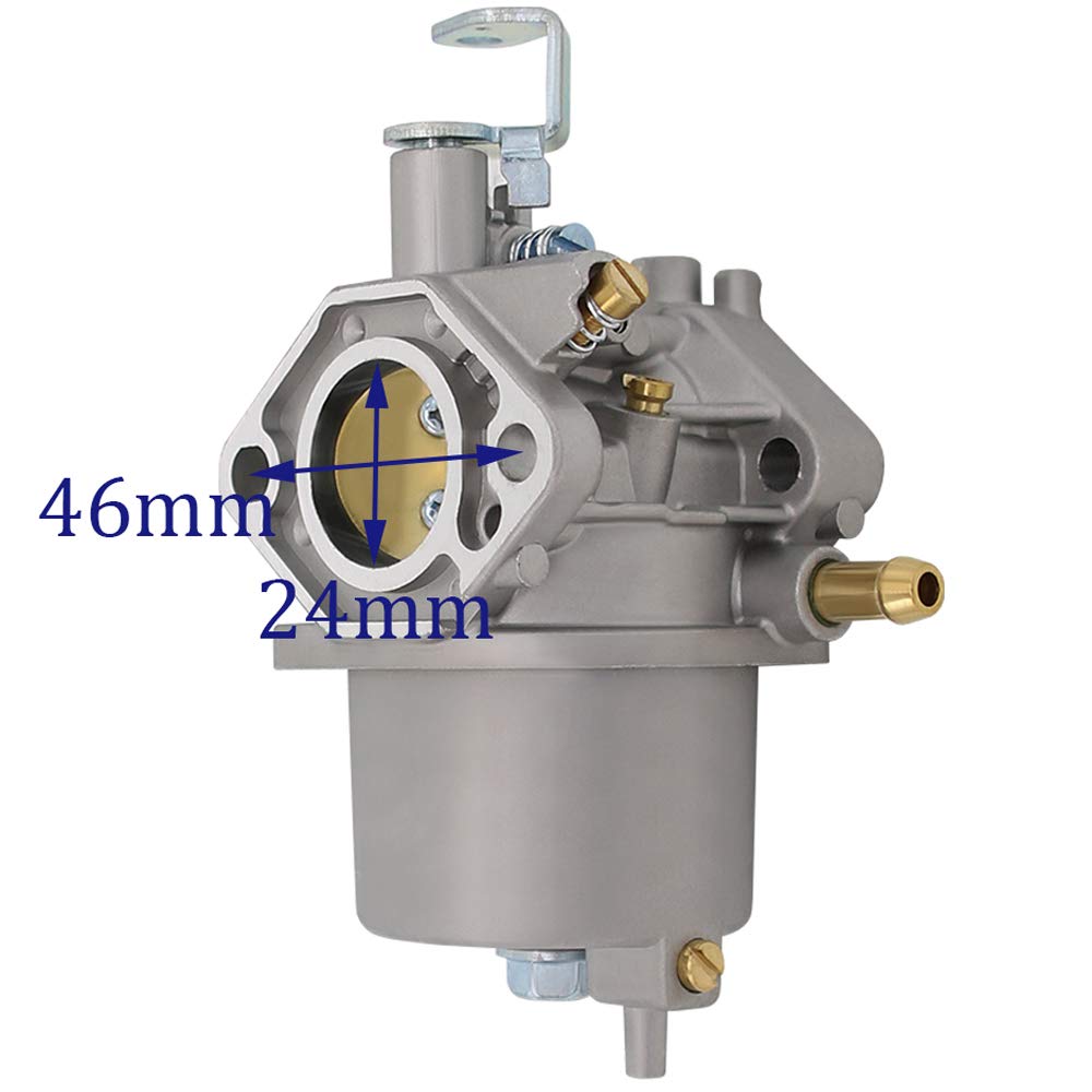 Woxla FE290 carburetor side view with throttle linkage detail and build quality.