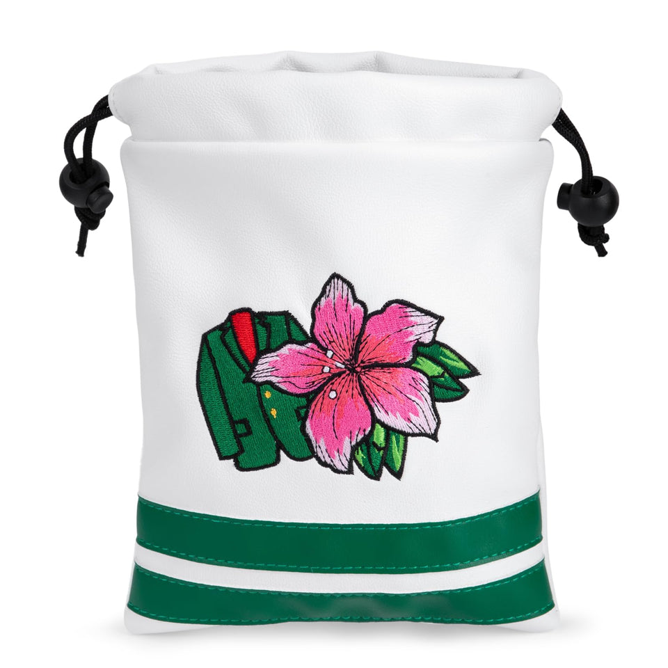 WTLJQQY golf valuables pouch with drawstring for secure, quick access