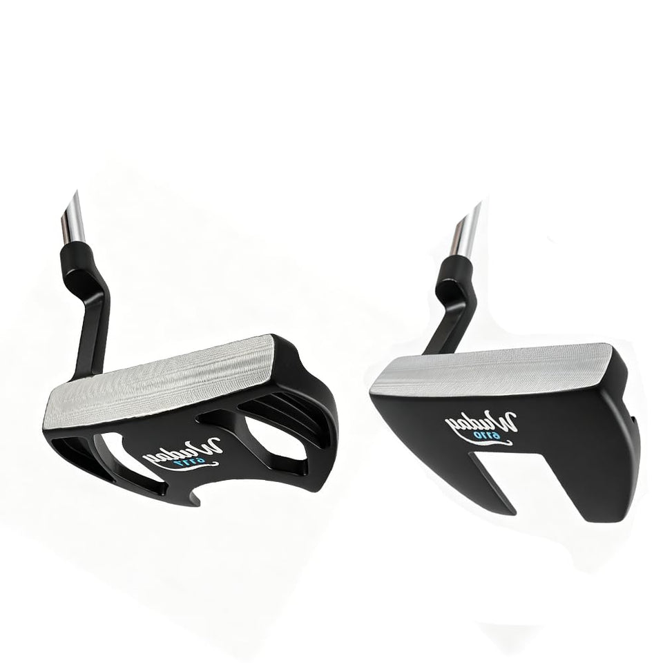 Wuday golf mallet putter with CNC milled face for smooth feel and consistent impact.