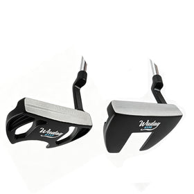 Wuday golf mallet putter face shows CNC precision for consistent feel