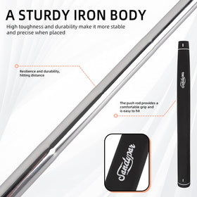 Wuday golf mallet putter available in right and left handed options.