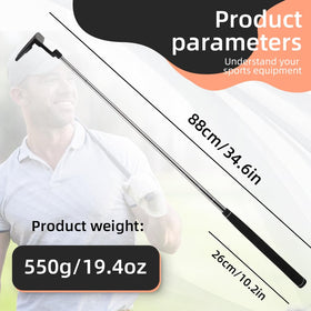 Wuday golf mallet putter high MOI balance enhances on-green stability.