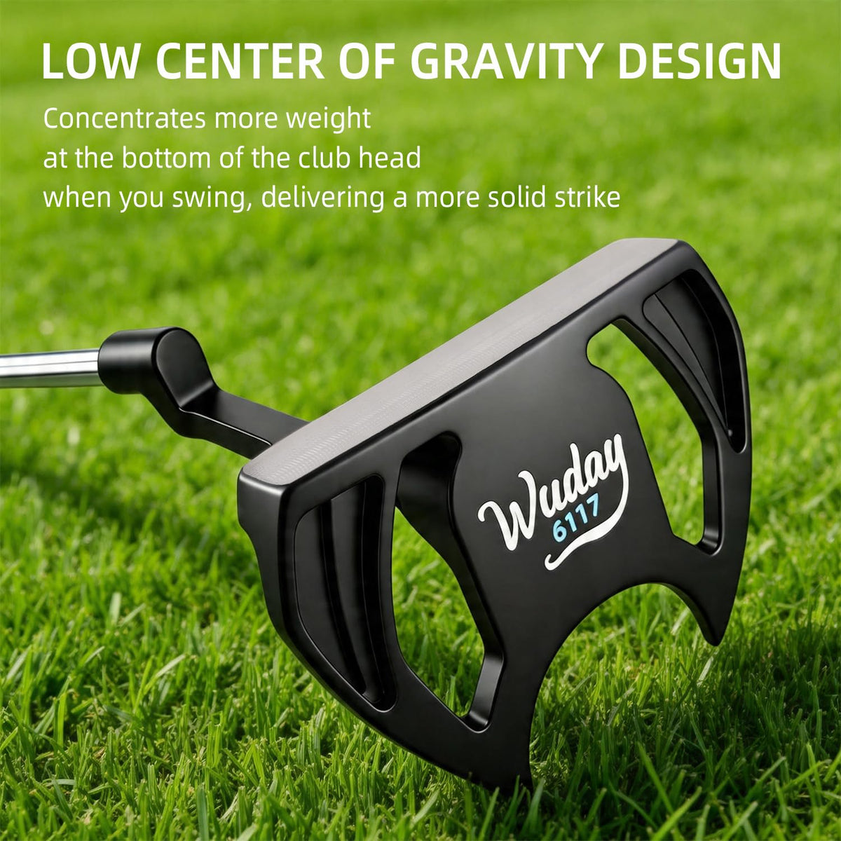 Wuday left-handed version keeps lefties in the game with similar performance.