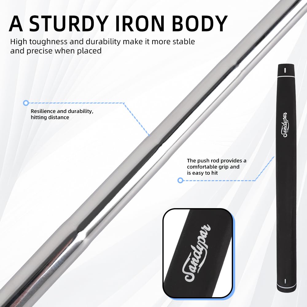 Wuday low CG design promotes a truer roll on off center hits