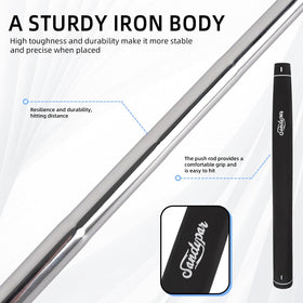 Wuday low CG design promotes a truer roll on off center hits