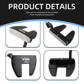 Wuday putter in cart shows ready-to-go design for quick rounds.