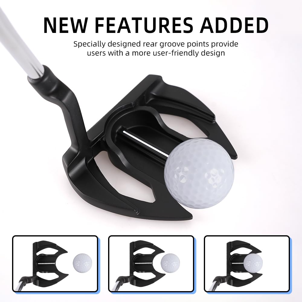 Wuday rear groove eases ball pickup for smooth greenside play