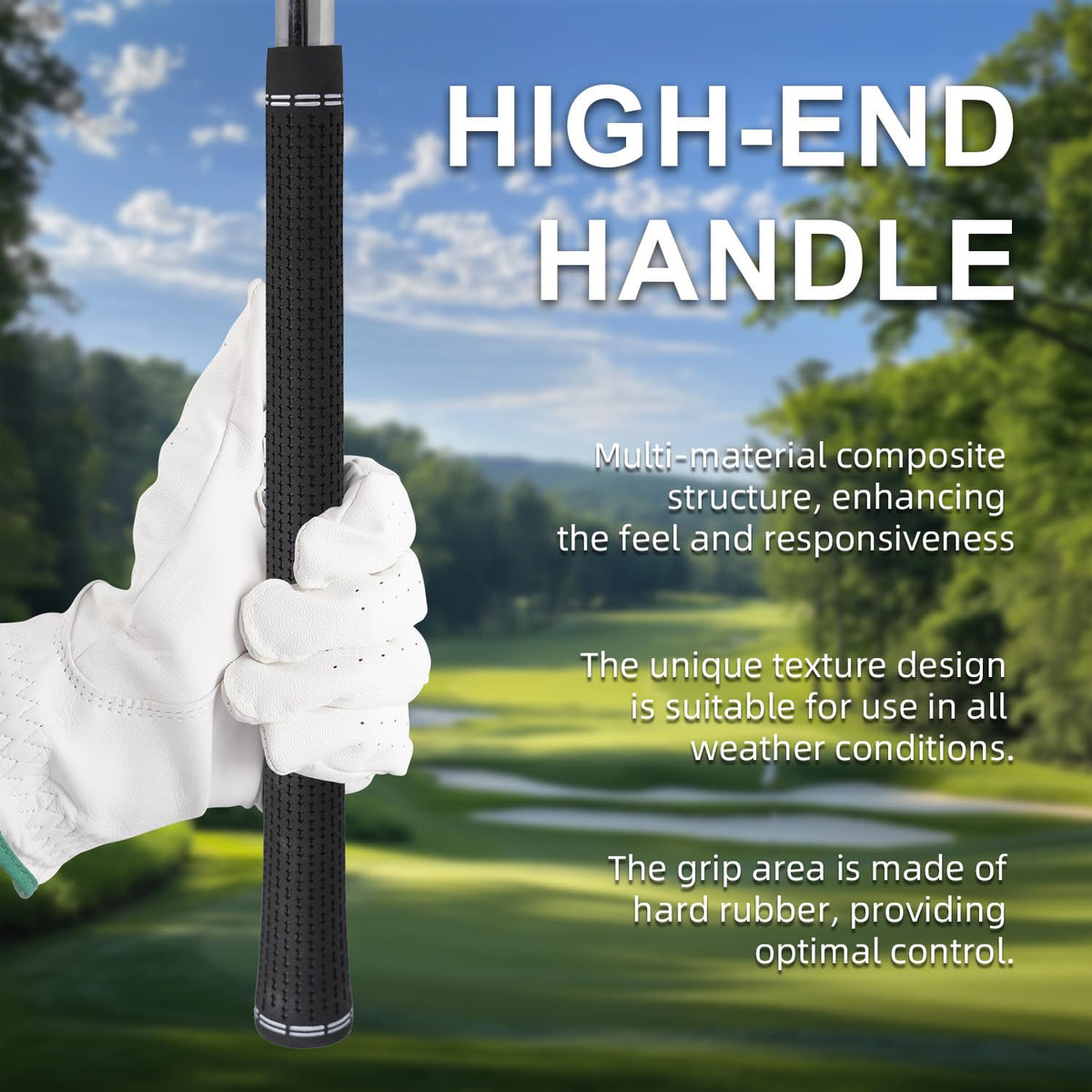 Wuday premium grip enhances feel on every swing