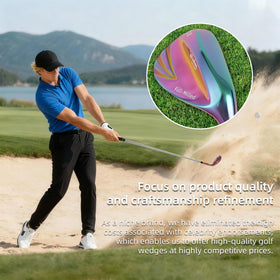 Wuday wedge performs in sand with enhanced spin on tough lies