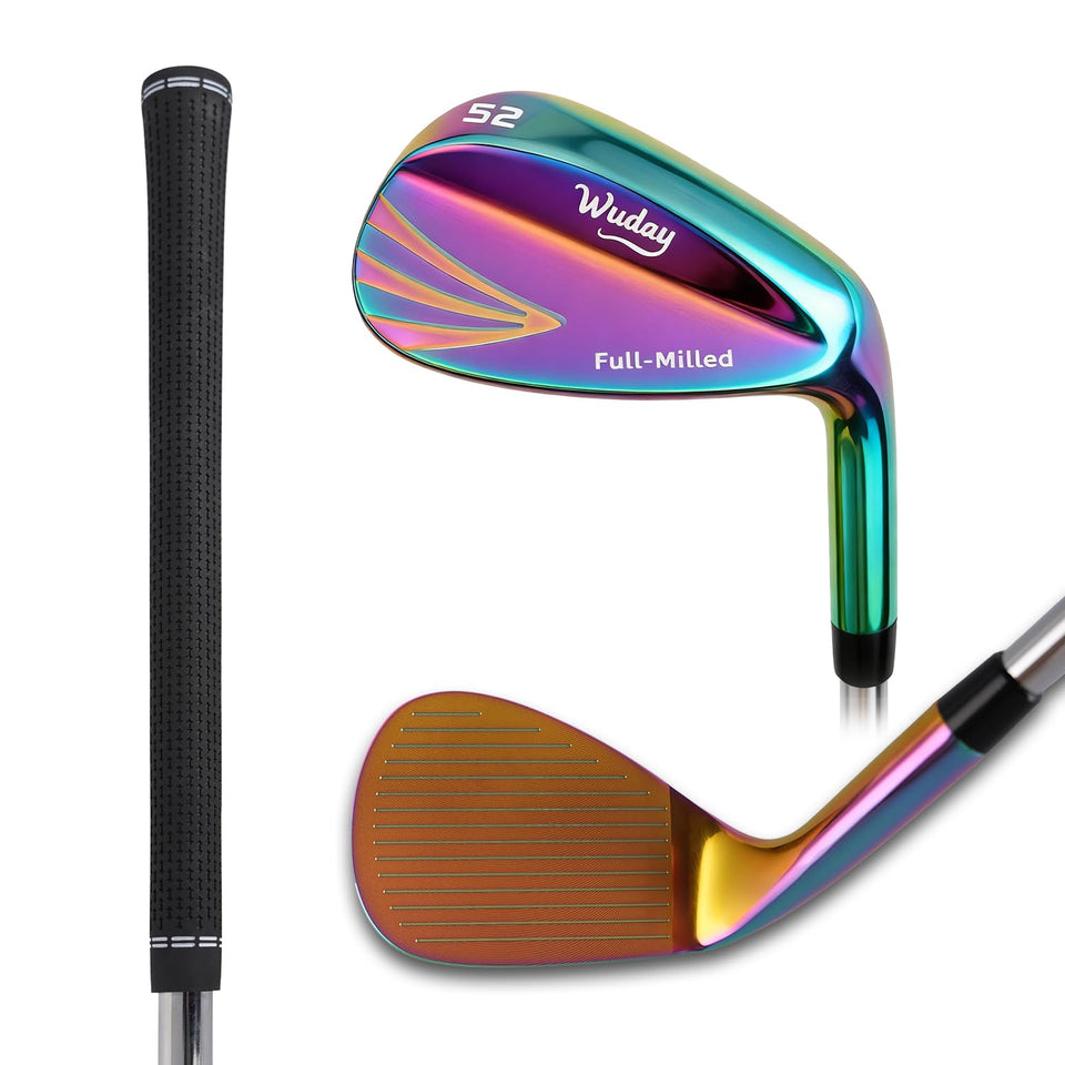 Wuday 52° right-handed golf wedge for precise approaches from fairways and rough