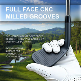 WUDAY Scorpion-coated wedge 60° supports bunker escape with consistent contact and control.