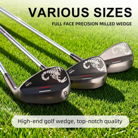 WUDAY Scorpion sand-playability 56° wedge supports bunker escapes with consistent contact.