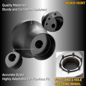 WUKO HUNT EZGO installation-tools image highlights simple five-minute fit
