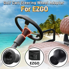 WUKO HUNT EZGO TXT RXV compatibility image demonstrates broad cart fit
