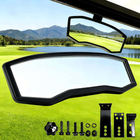 WUKO HUNT golf cart rear-view mirror with universal fit