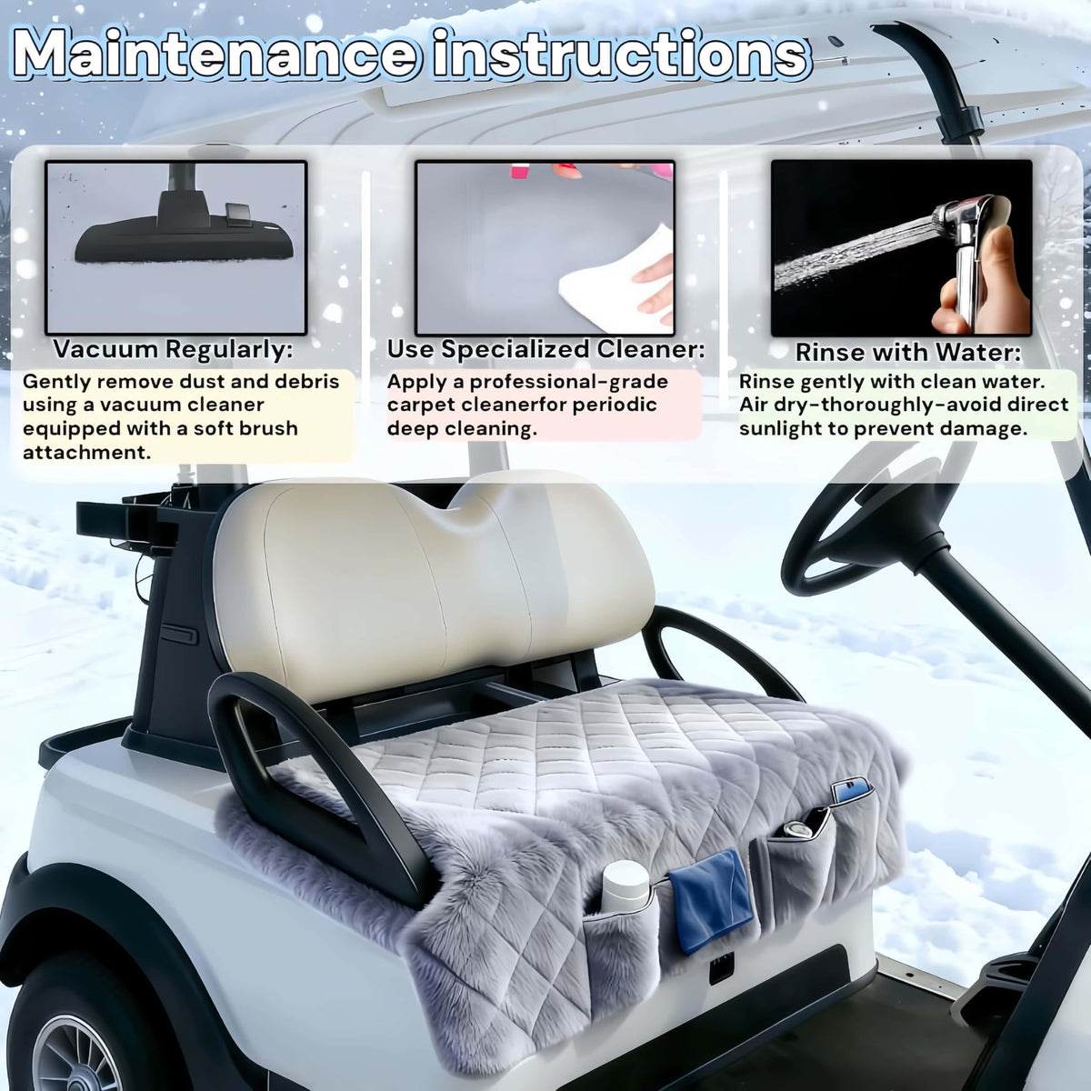 WUKO HUNT silk-filled insulation blocks heat in summer and traps warmth in winter.
