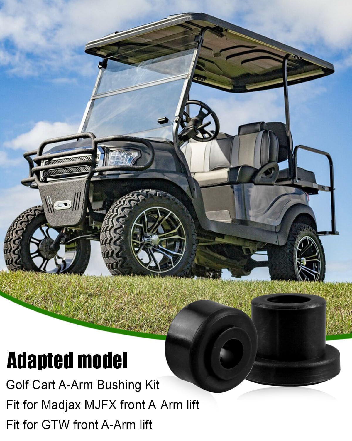 WUMZIJ front lift compatibility with MadJax MJFX and GTW illustrated