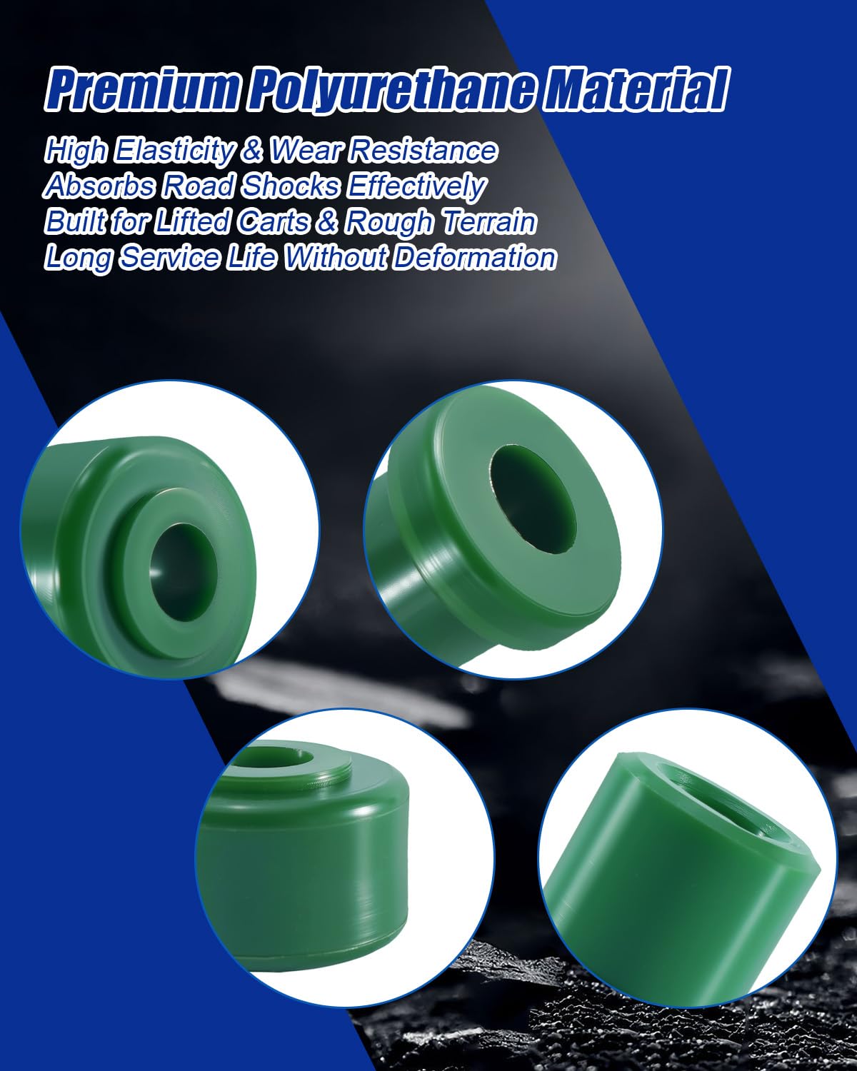 WUMZIJ bushing kit installation using standard tools, no modification required.