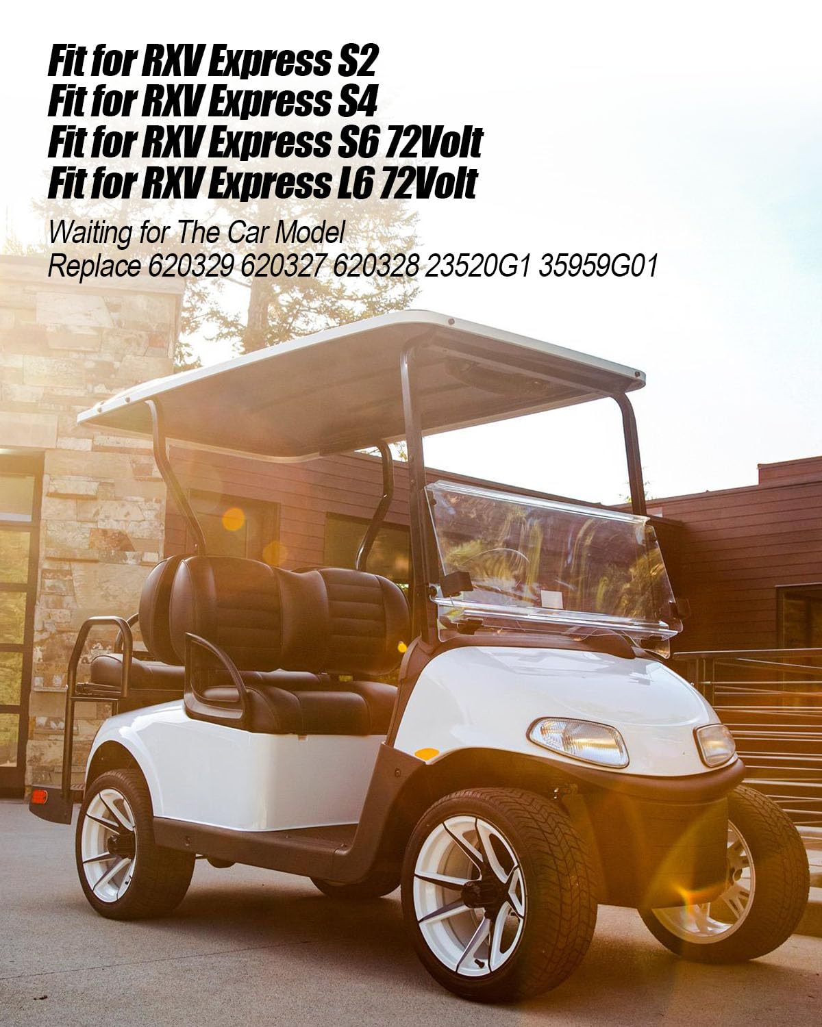 Wusquvy compatible EZGO RXV kit on 2008-2022 models.