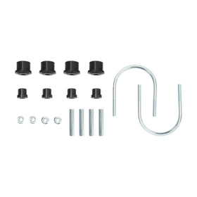 Reinforced bushing and sleeve set shown with protective coating