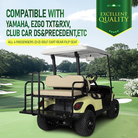 WUTIST warm tan color harmonizes with earth-tone carts