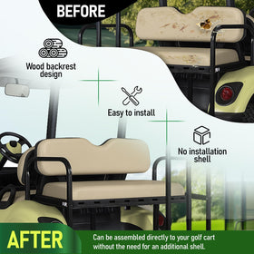 WUTIST rear-seat foam inserts reduce fatigue on long rounds