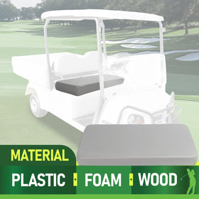WUTIST seat bottom upgrade enhances cart appearance and seating feel.