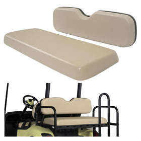 WUTIST universal tan seat bottom for golf cart comfort and style