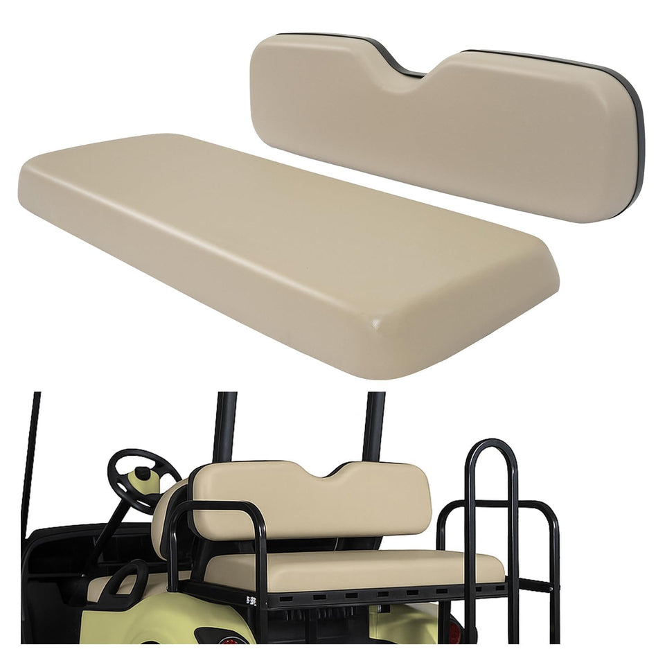 WUTIST universal tan seat bottom for golf cart comfort and style