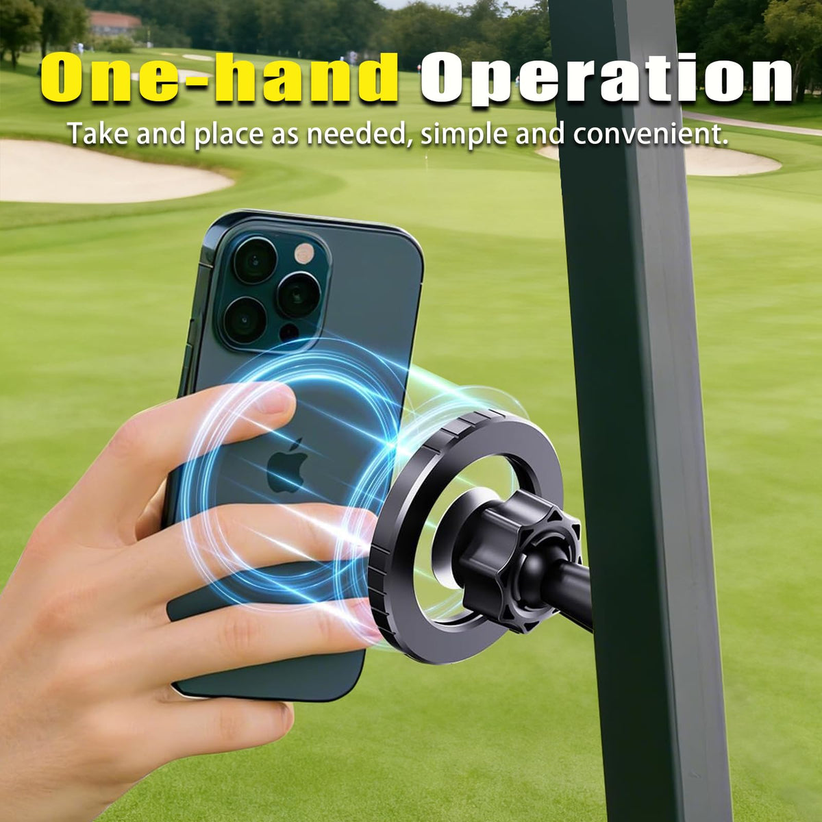 WXOXHE tool-free installation lets you mount in seconds on any armrest